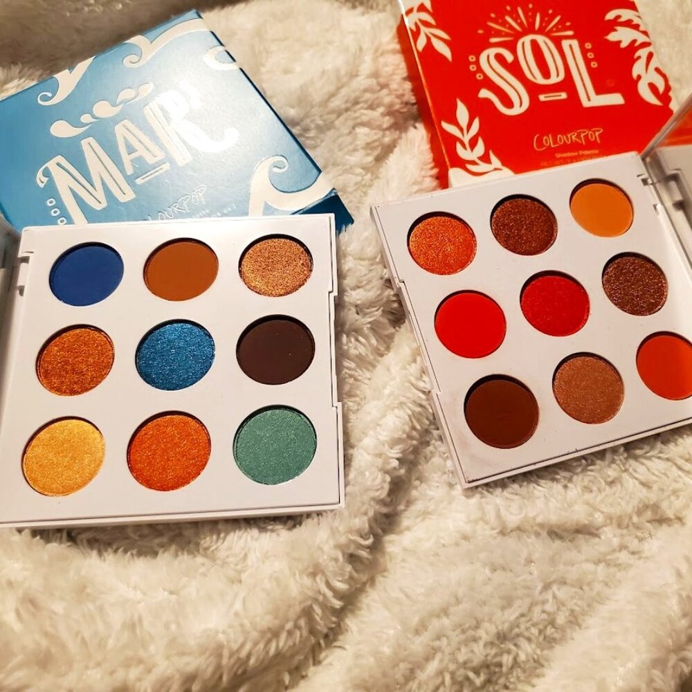 Colourpop Mar & Sol Mini Palettes